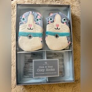 Aroma Home Click & Heat Cozy Socks